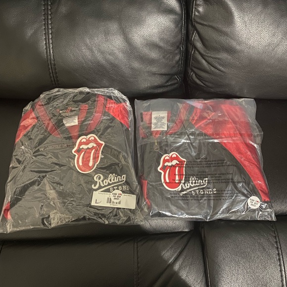 THE ROLLING STONES OFFICIALLY LICENSED JUNIORS SIZE VARSITY JACKET! BRAND NWT - Picture 6 of 6
